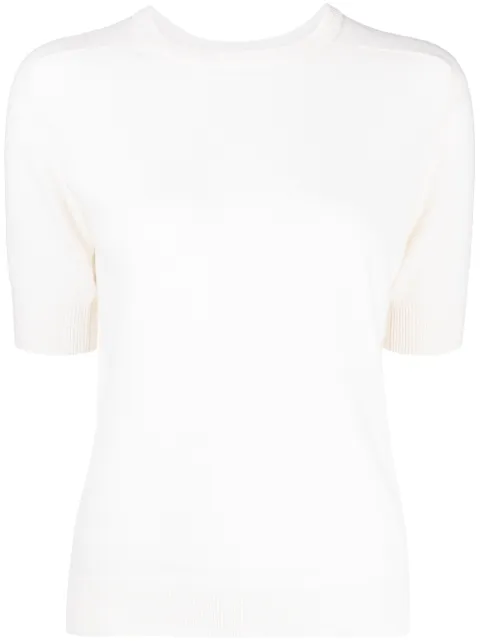 Lisa Yang round neck cashmere T-shirt