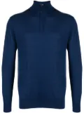 N.Peal The Regent half-zip sweater - Blue