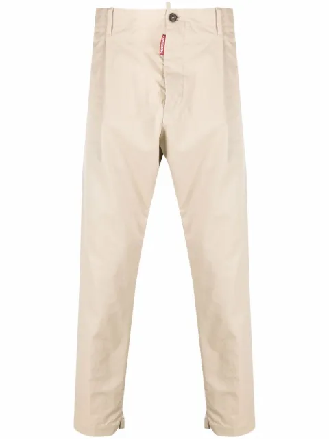 DSQUARED2 cropped tapered chinos