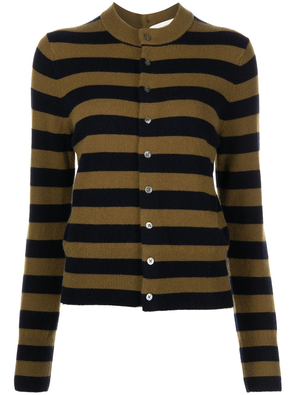 фото Extreme cashmere horizontal-stripe cashmere cardigan