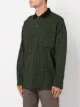 LOEWE monogram-print long-sleeve polo top