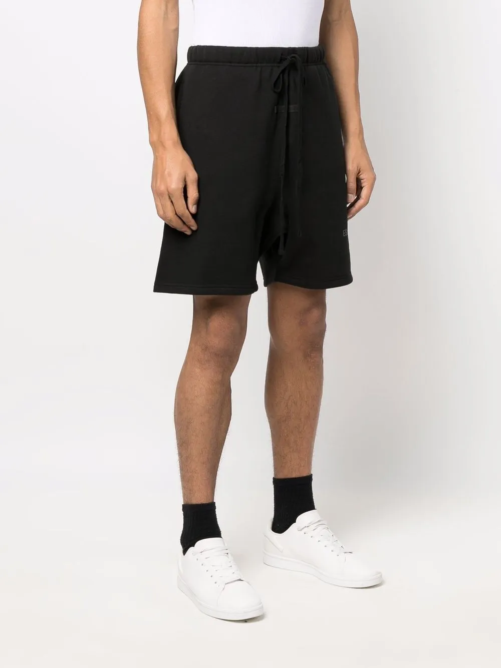 FEAR OF GOD ESSENTIALS Trainingsshorts met trekkoord Zwart