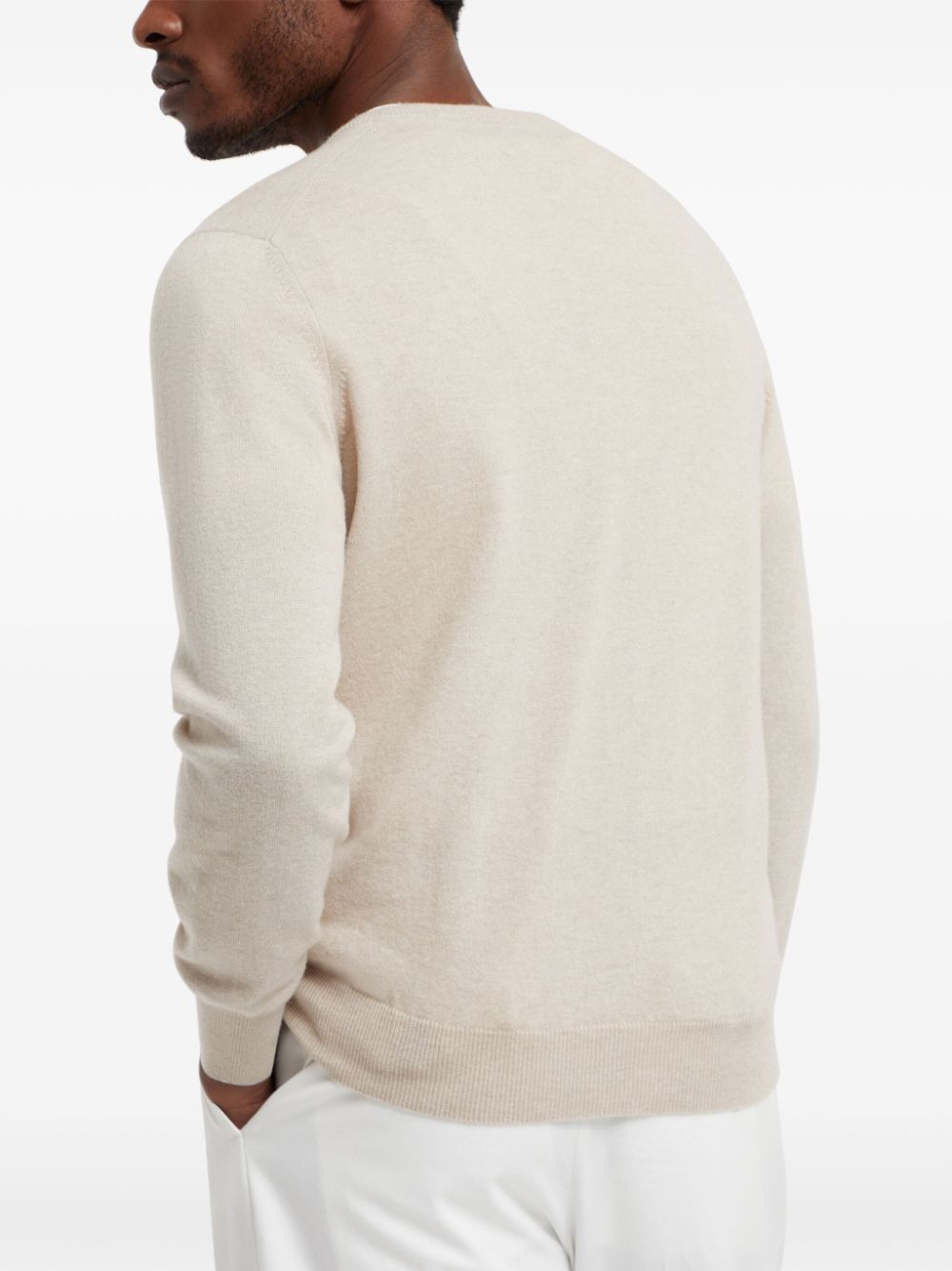 Brunello Cucinelli long-sleeve cashmere jumper Men