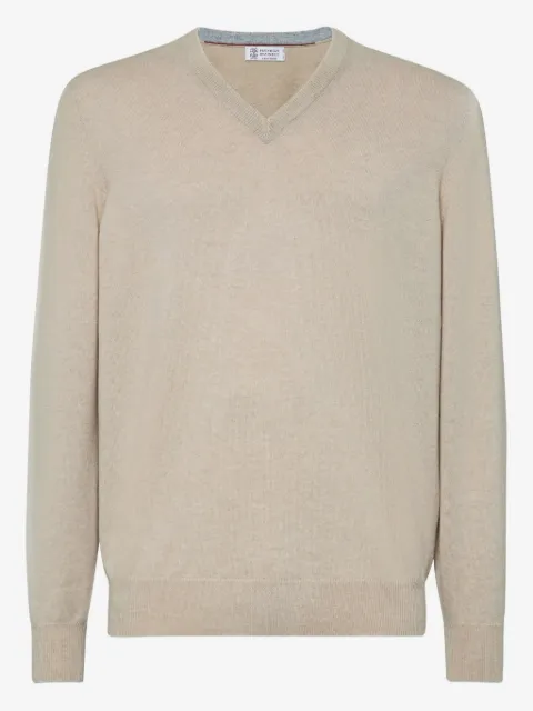 Brunello Cucinelli long-sleeve cashmere jumper