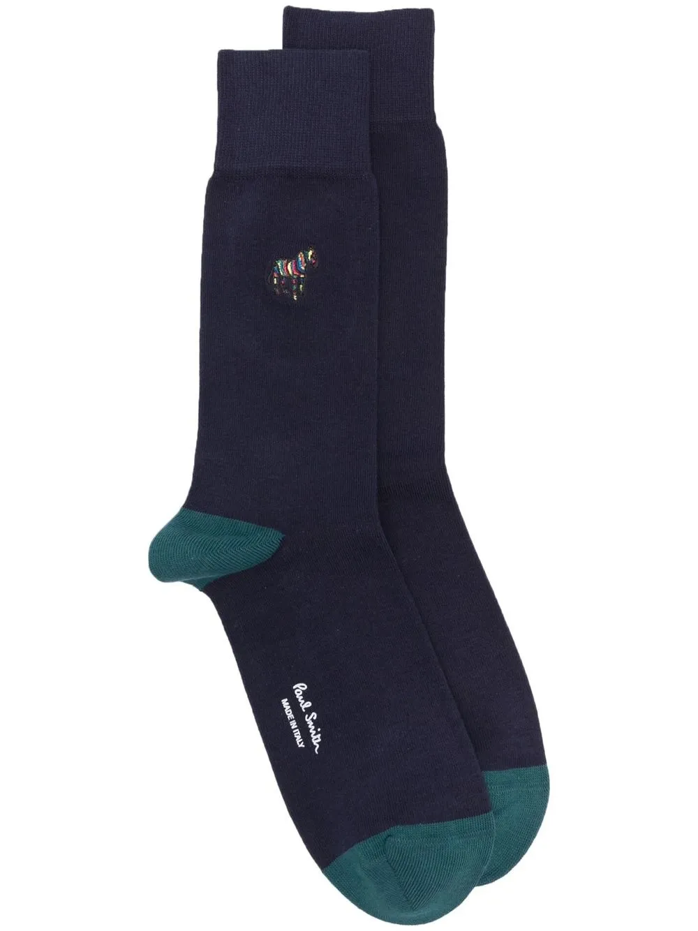 

Paul Smith calcetines con logo bordado - Azul