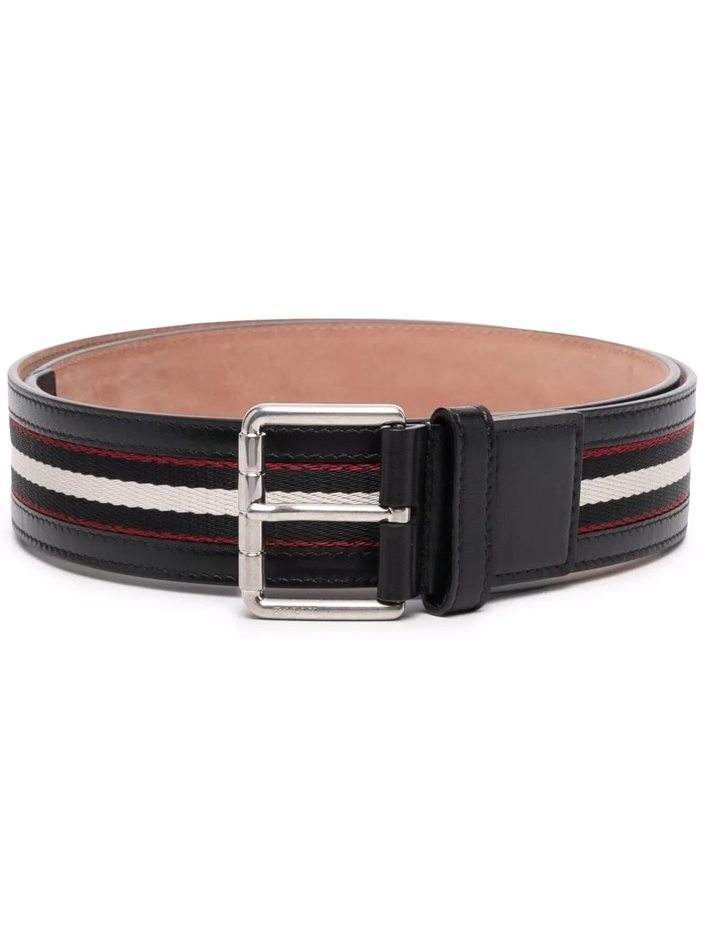 

Bally Wilford stripe-detail belt - Black