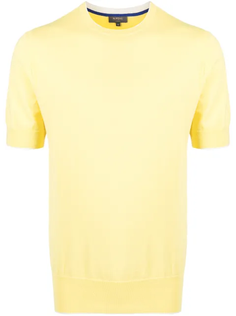 N.Peal ribbed-knit crew neck sweatshirt