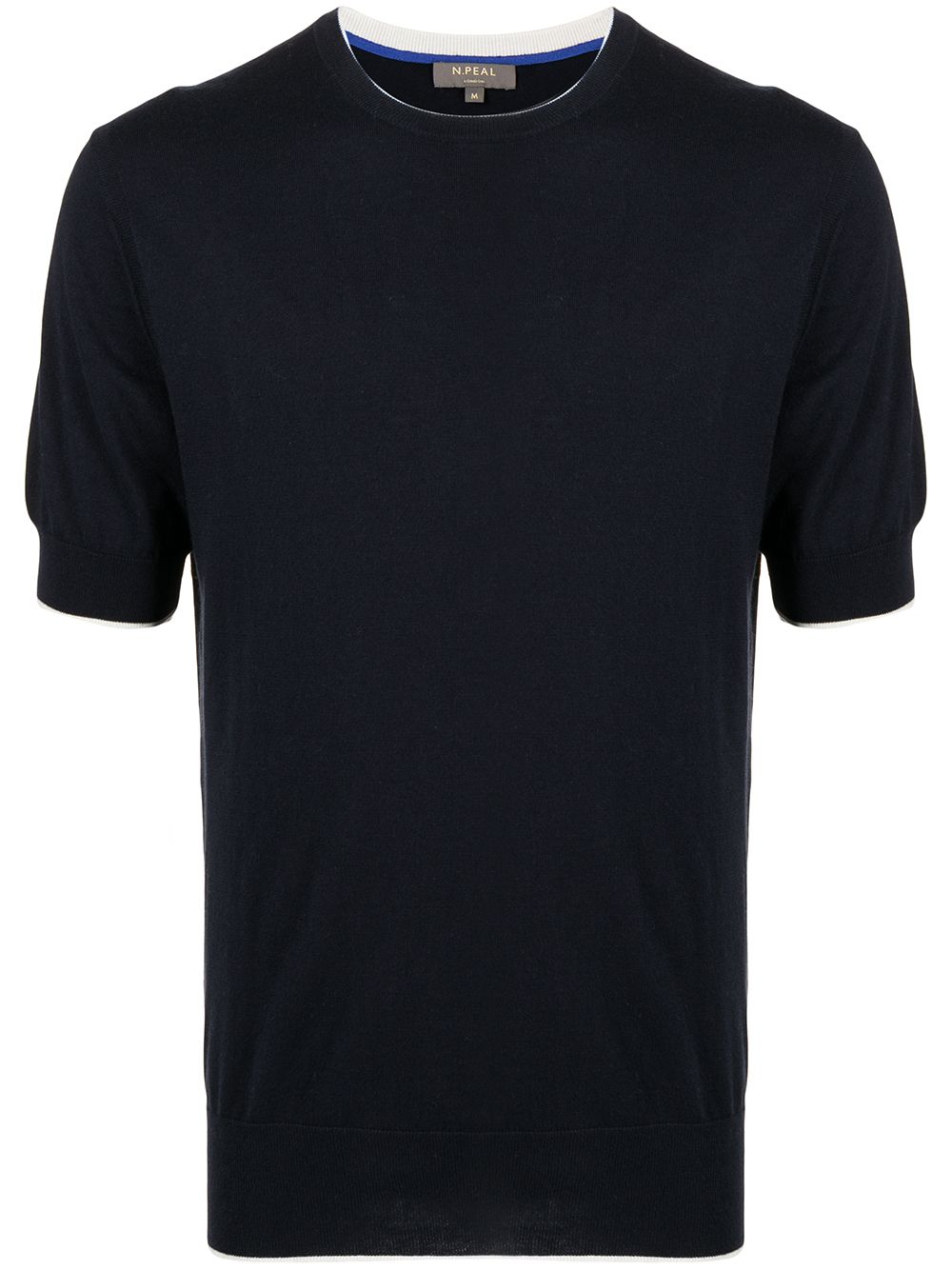 

N.Peal playera con cuello redondo - Azul