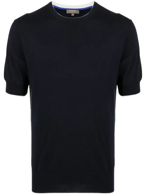 N.Peal round neck short-sleeved T-shirt