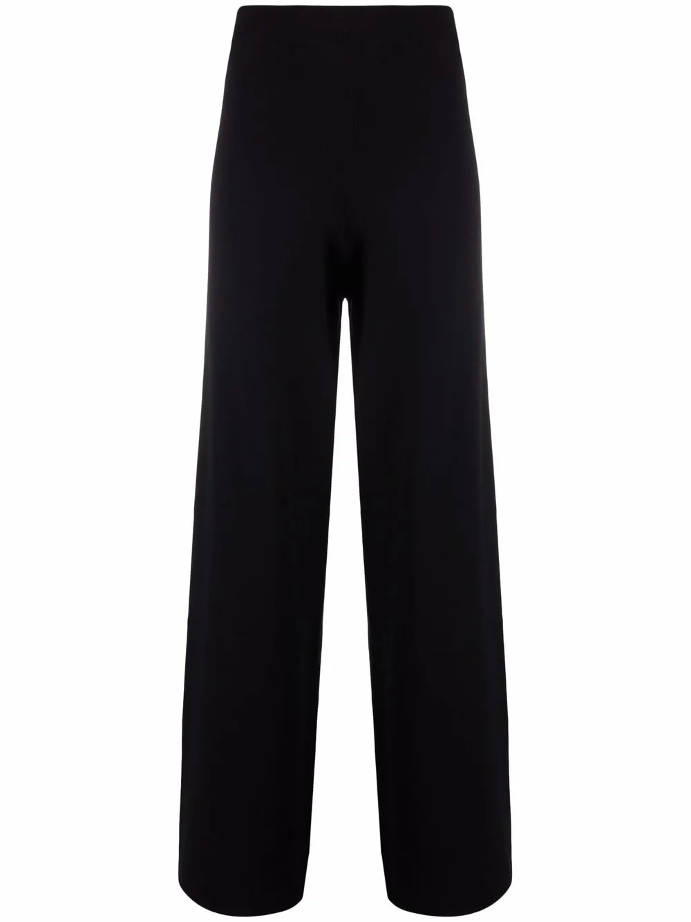 

Lebrand pantalones anchos con tiro alto - Negro