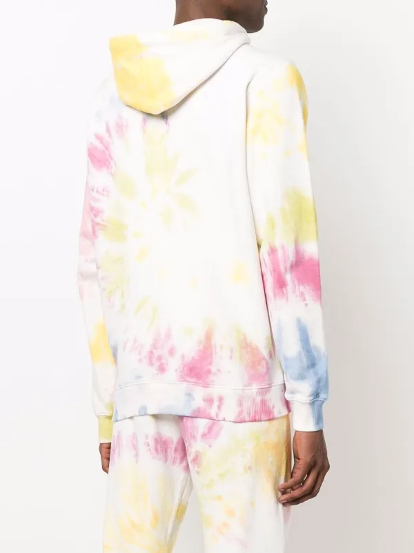 スウェット・トレーナー BEL-AIR ATHLETICS Logo Tie-Dye Hoodie White BEL-AIR ATHLETICS Logo Tie-Dye Hoodie White