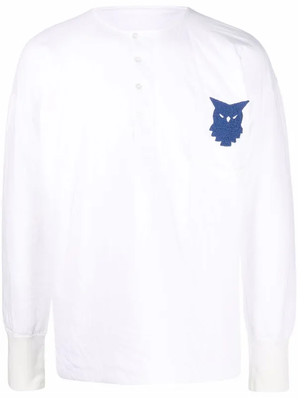 embroidered bird sweatshirt