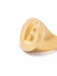 MM6 Maison Margiela engraved-logo ring