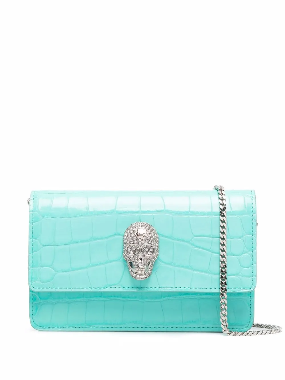 Philipp Plein crocodile-effect Leather Shoulder Bag - Farfetch