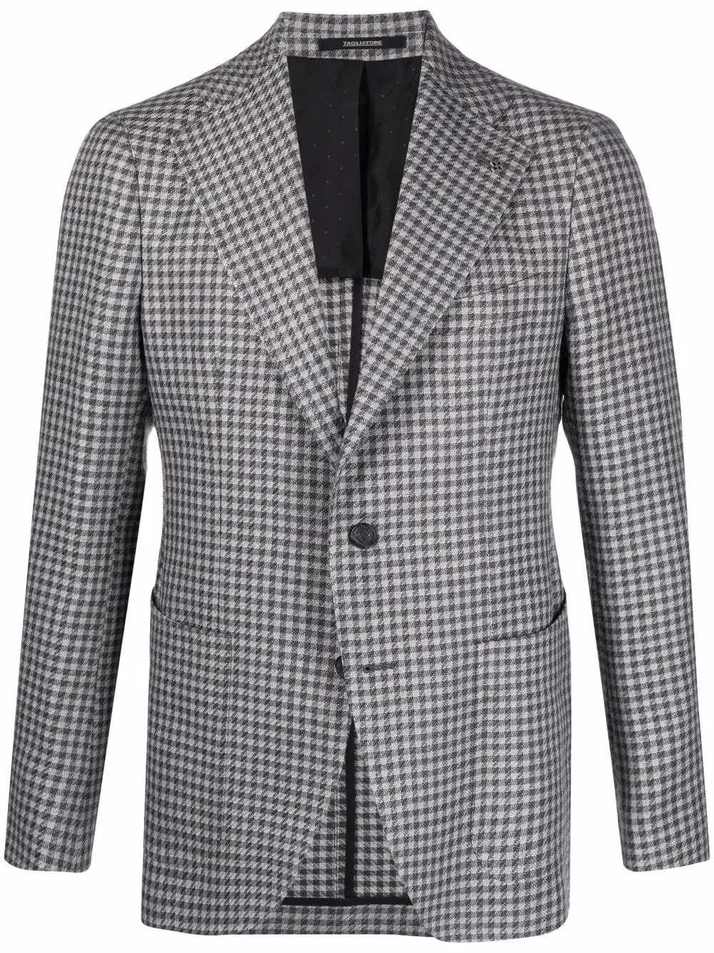 

Tagliatore blazer con motivo pied de poule - Gris