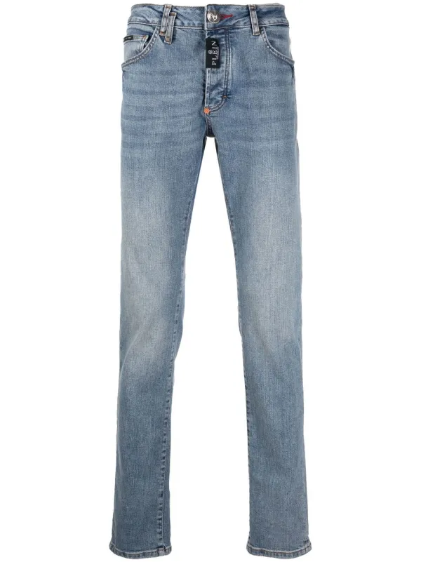 Philipp Plein straight-cut Denim Jeans 
