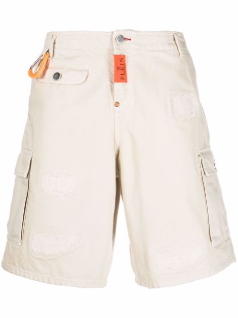 Philipp Plein wide-leg cargo shorts Men