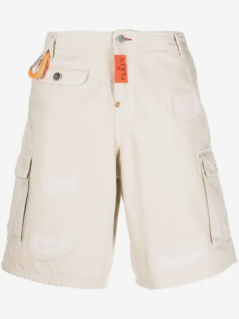 Philipp Plein wide-leg cargo shorts