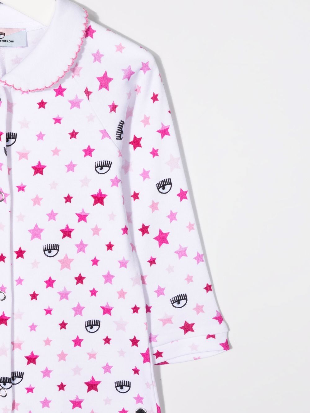 фото Chiara ferragni kids star-print romper