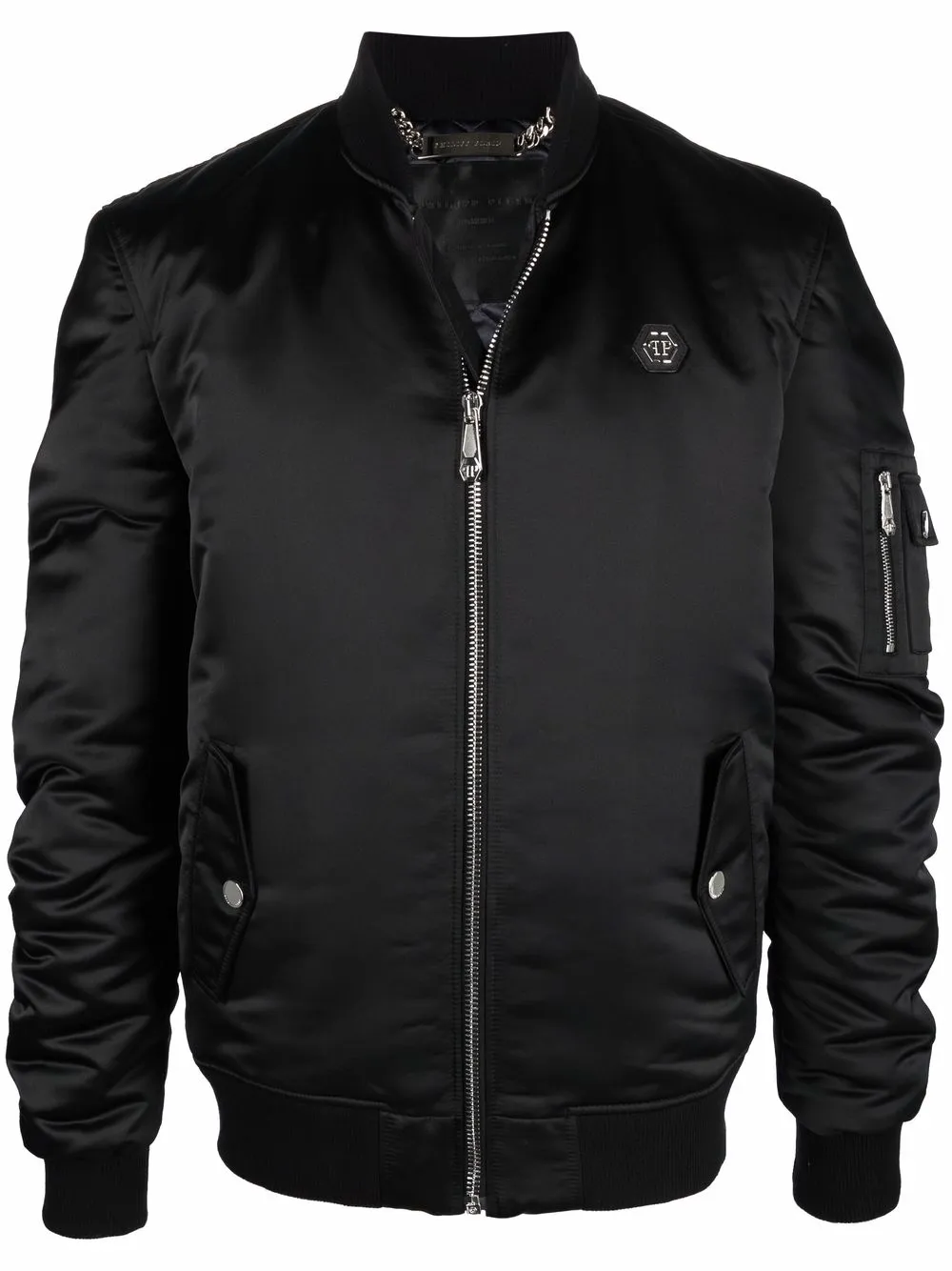 

Philipp Plein chamarra bomber Top Gun - Negro