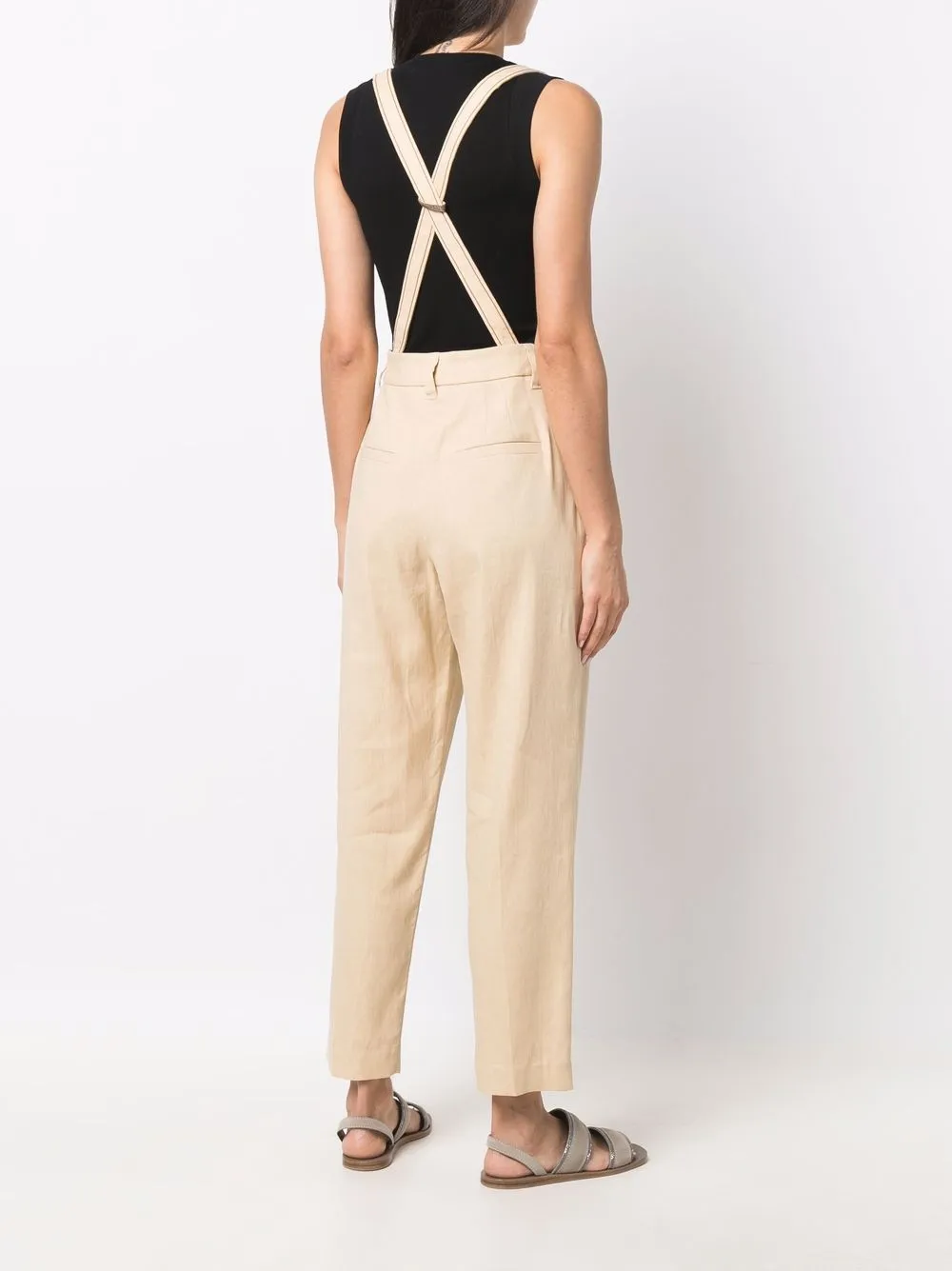 Brunello Cucinelli Straight plooibroek Beige