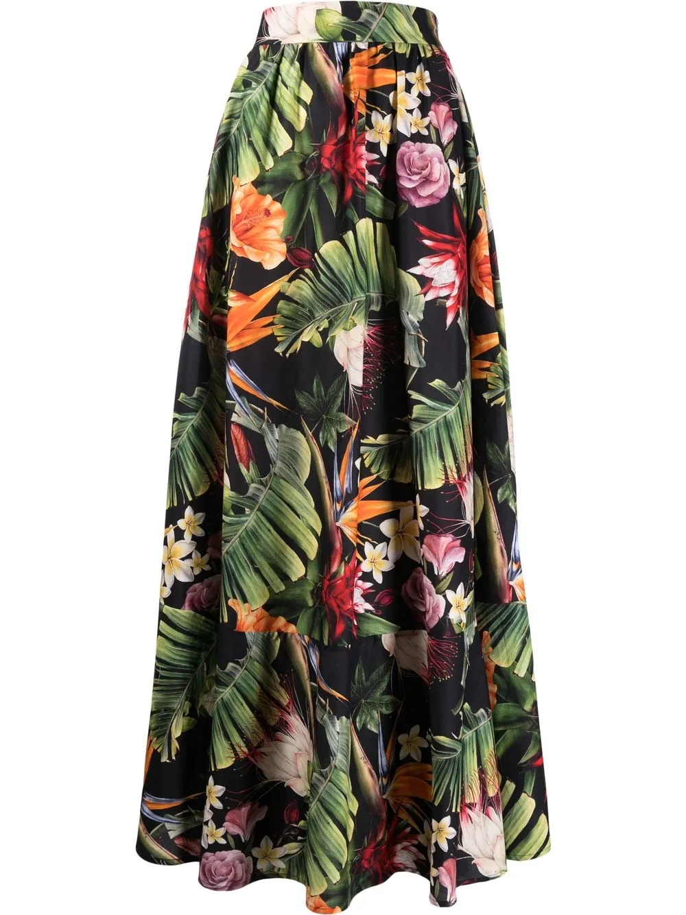 

Philipp Plein floral-palm print skirt - Black