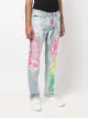 Philipp Plein Gothic Plein Super straight-cut jeans