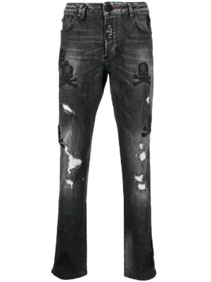 philipp plein black jeans