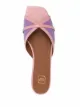 Malone Souliers open toe leather slides