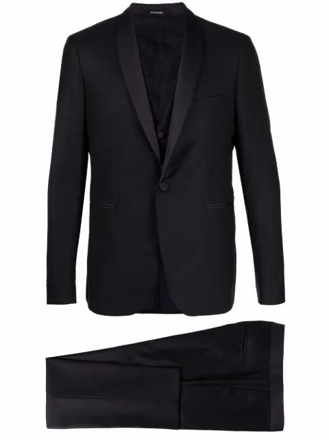 Tagliatore slim-cut single-breasted suit