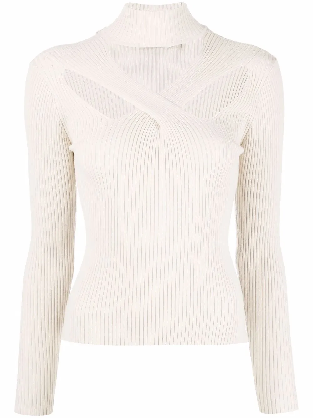 фото Jonathan simkhai knitted cut-out jumper