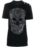 Philipp Plein skull-baroque print T-shirt - Black