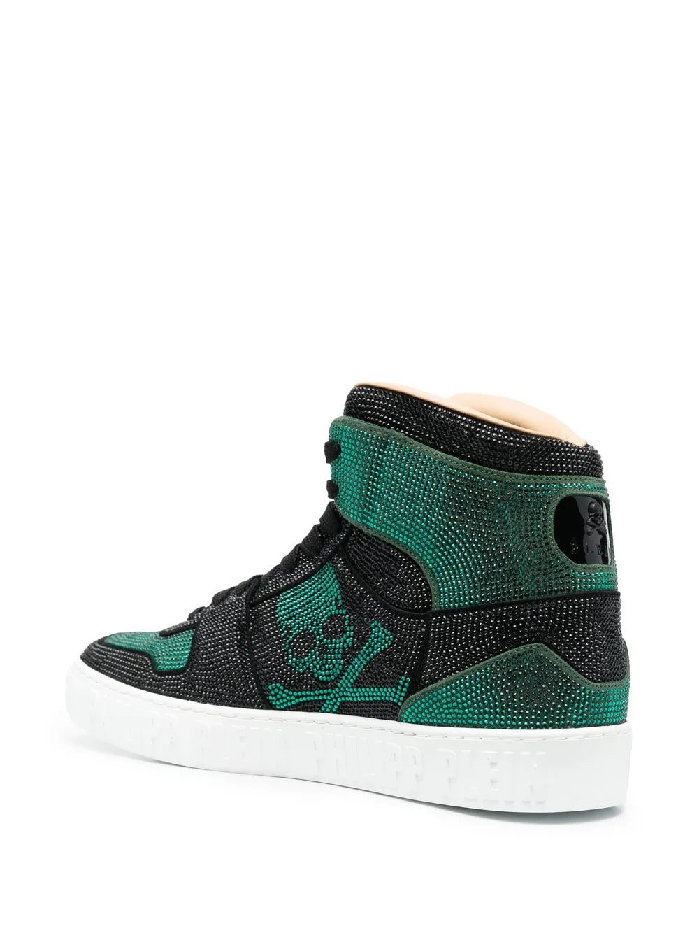  Philipp Plein Strass High-top Sneakers - Black 