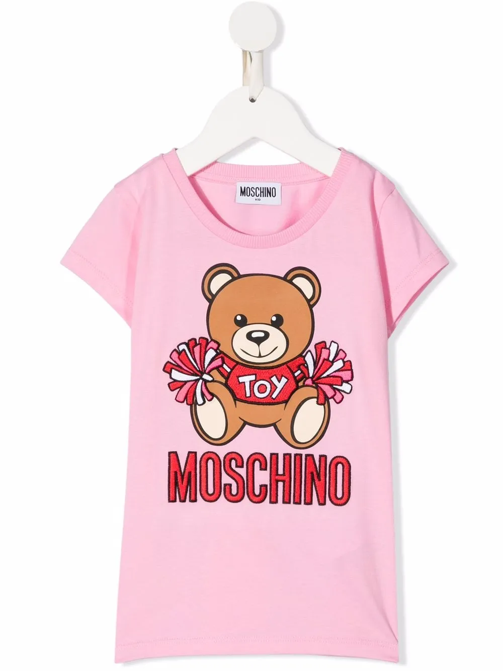 фото Moschino kids платье-футболка toy bear