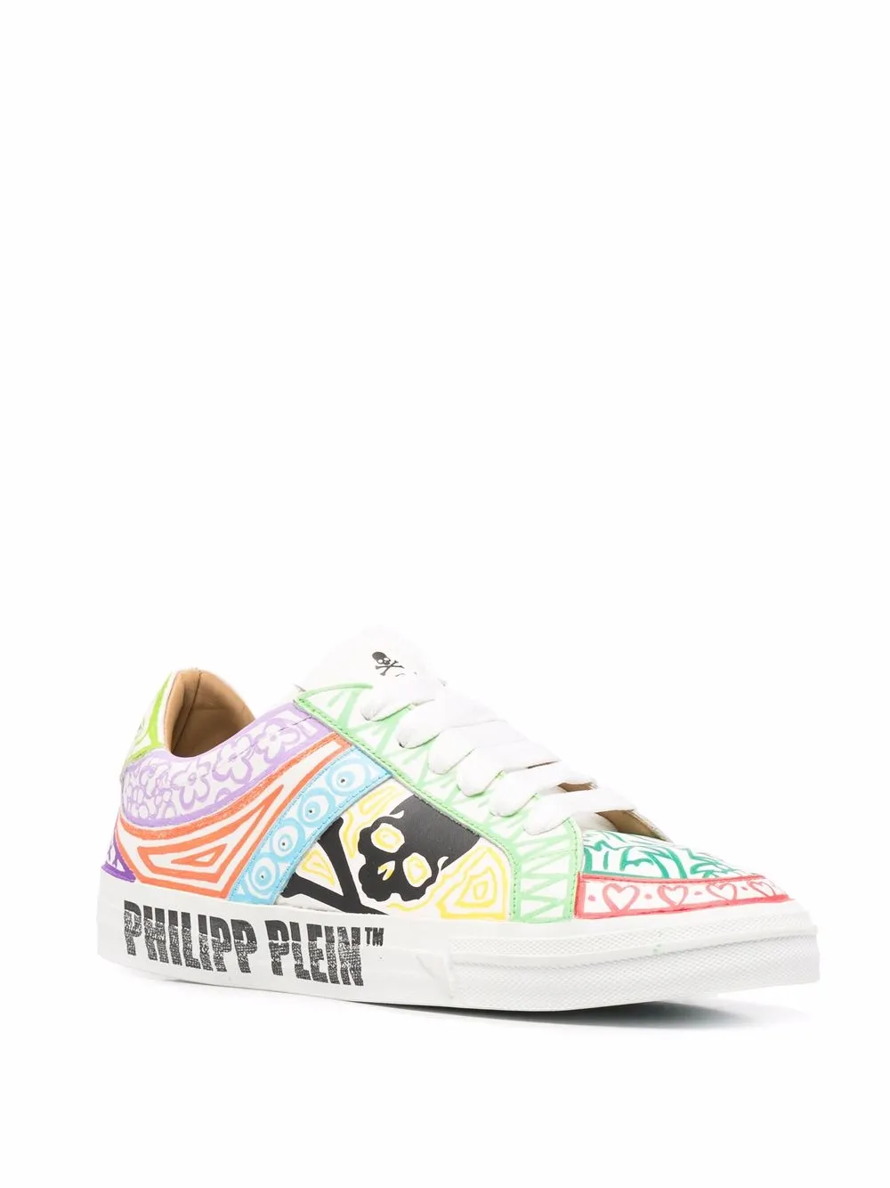 Philipp Plein Retrokickz TM low-top sneakers - Groen