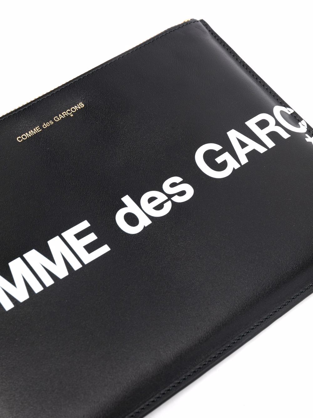 фото Comme des garçons wallet клатч с логотипом