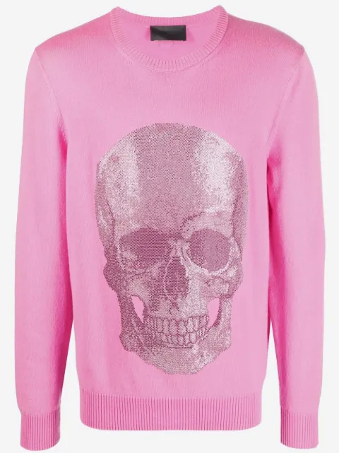 Philipp Plein suéter con motivo Iconic Skull