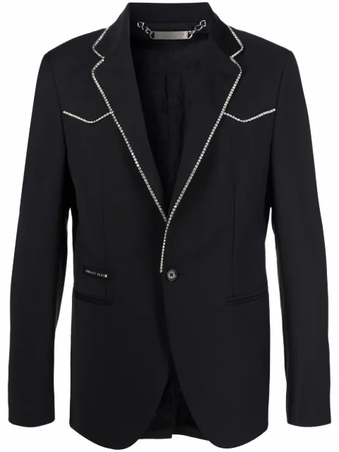 Philipp Plein blazer Strass Gigolò