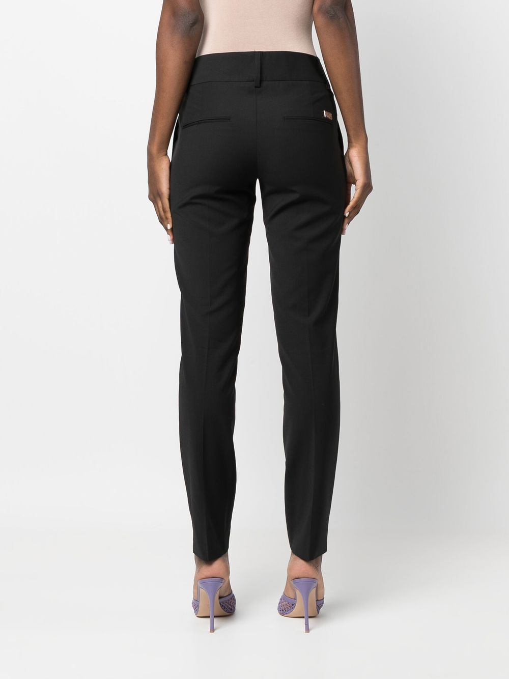 Philipp Plein tapered wool-blend trousers Women