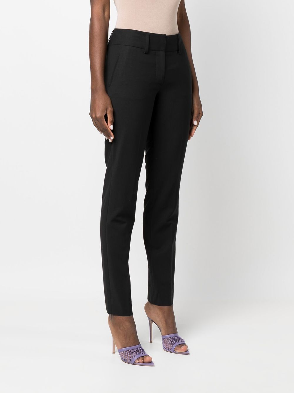 Philipp Plein tapered wool-blend trousers Women