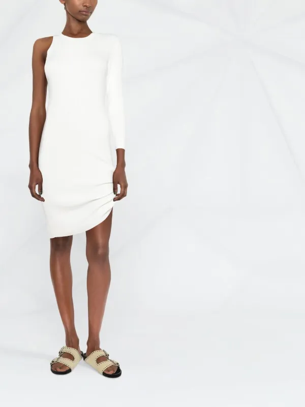 IRO Aurora ribbed-knit Asymmetrical 