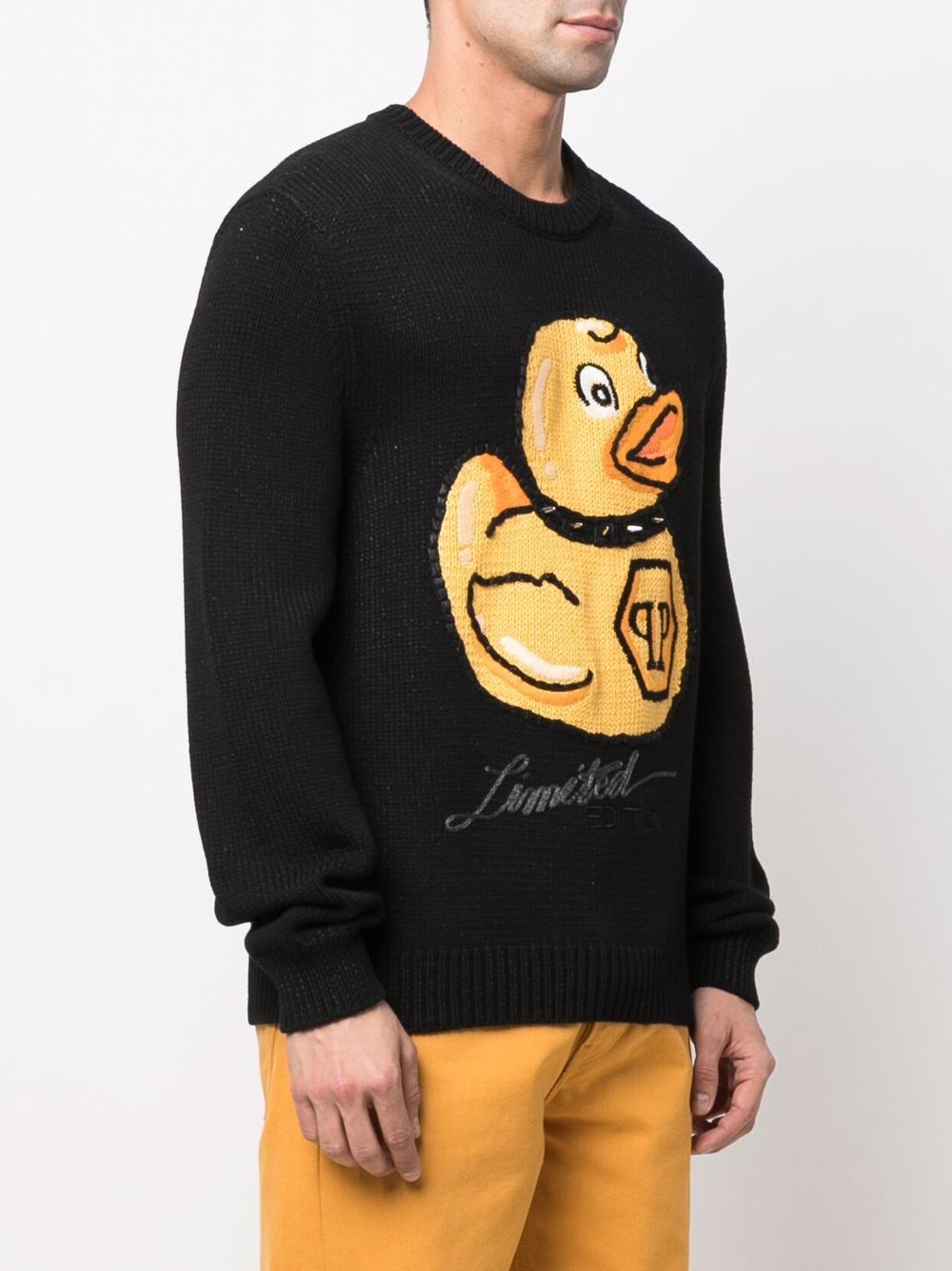 Philipp Plein embroidered-duck jumper Women