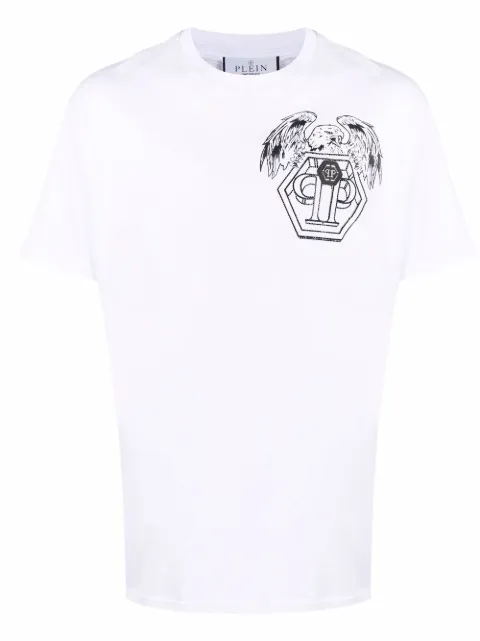 Philipp Plein t-shirt Hexagon à logo imprimé