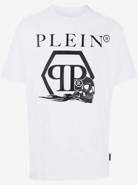 Philipp Plein playera con motivo Skull