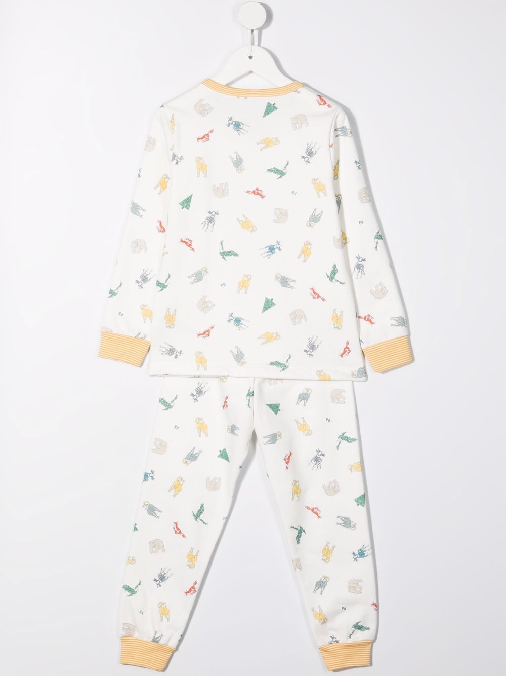 фото Petit bateau animal-print tracksuit set