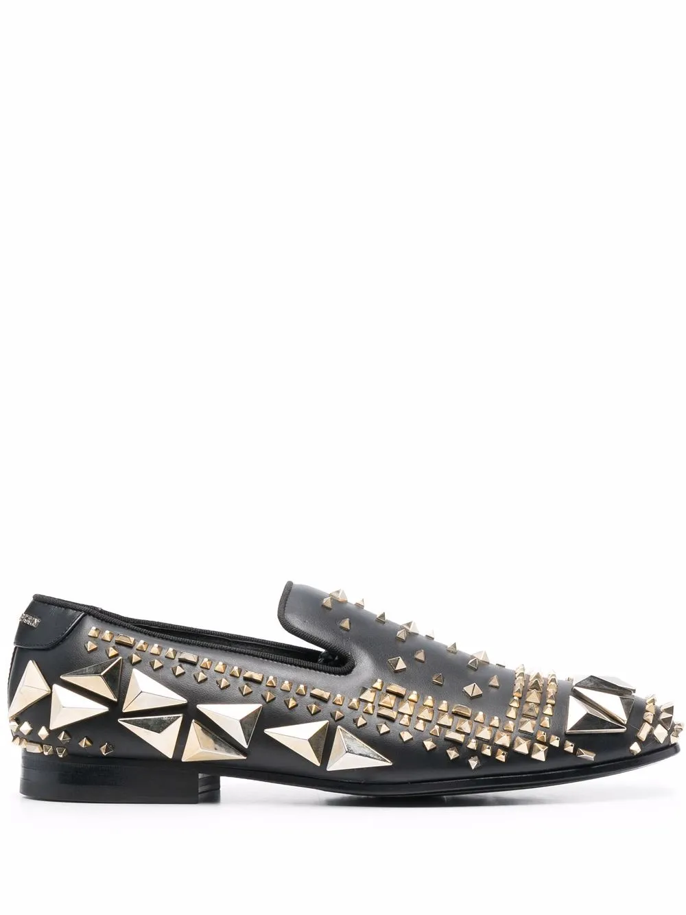 

Philipp Plein mocasines con apliques - Negro