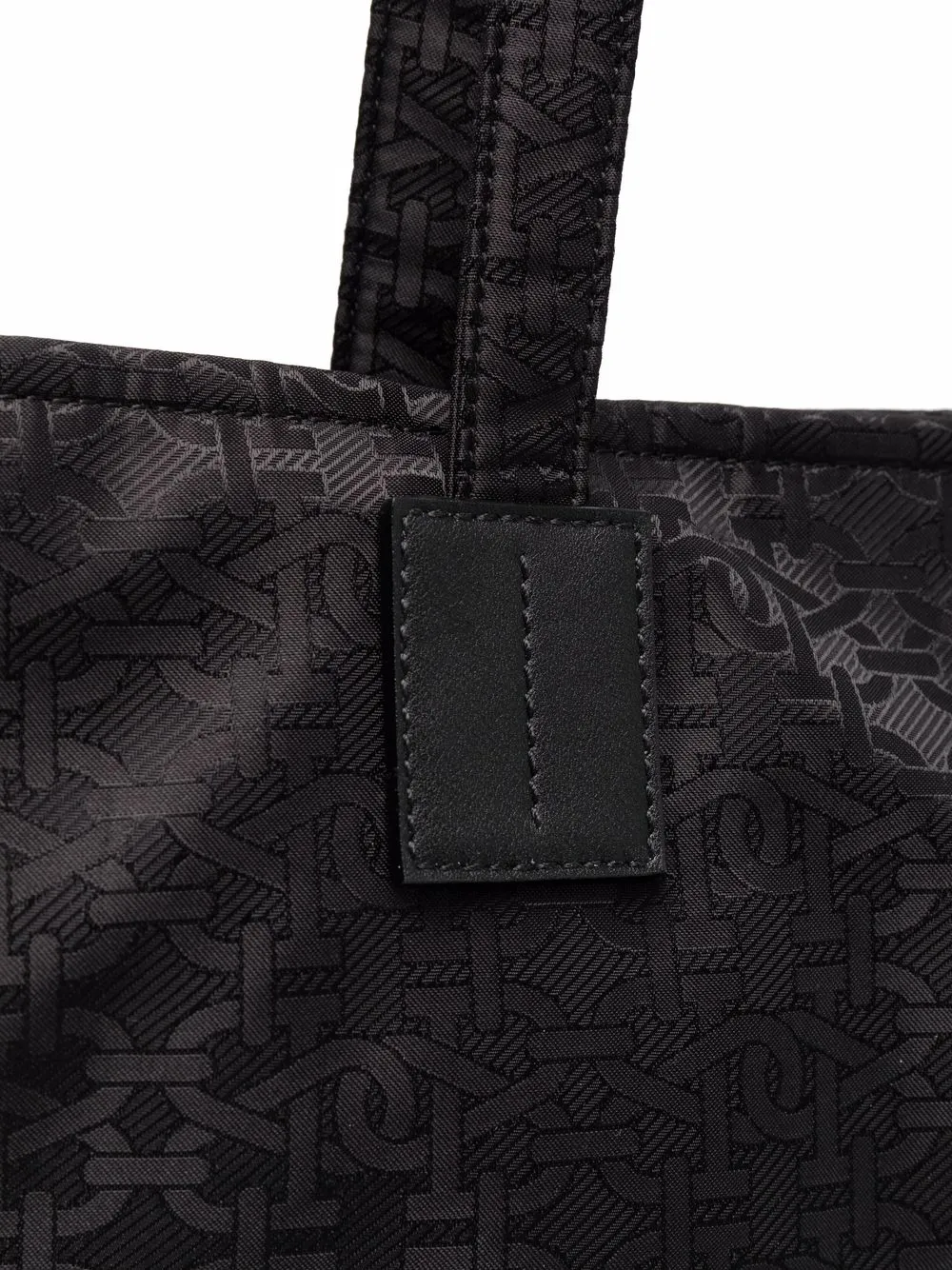 Bally Crystalia Monogram Tote Bag In Black ModeSens