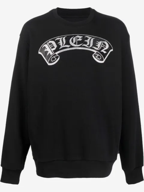 Philipp Plein logo-print sweatshirt