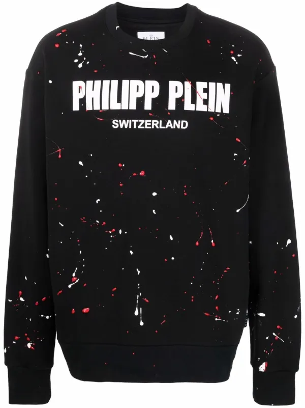 Philipp Plein Sudadera Con Estampado De Salpicadura De Pintura - Farfetch
