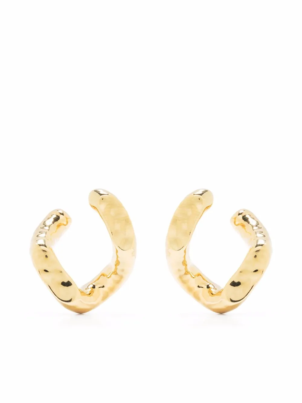 Image 1 of IRO Ahman sculpted hoop earrings